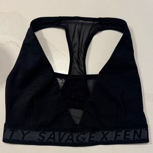 Savage X Fenty Midnight Black Sports Bra